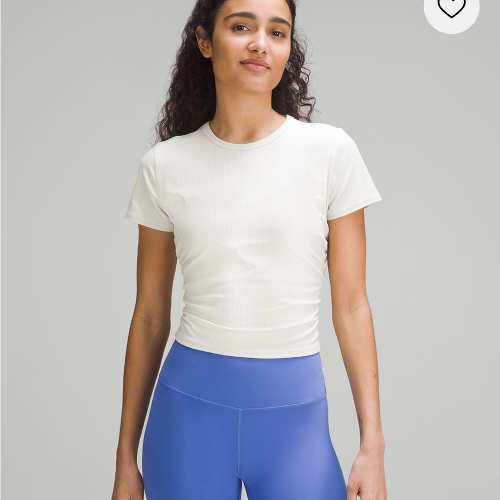 Lululemon all it takes nulu ribbed tshirt